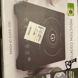 adidas Black Induction Cooktop